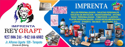 imprenta Sellos Rey Graf tarapoto